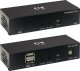 Eaton Eaton Tripp Lite Series USB C to HDMI over Cat6 Extender Kit with KVM Support, 4K 60Hz, 4:4:4, Transmitter/Receiver, USB, PoC, HDCP 2.2, up to 230 ft., TAA, - Erweiterung fur Video/Audio - HDMI, USB-C - uber CAT 6 - bis zu 70 m - TAA-konform - fur 1