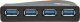 HUB USB Eaton Tripp Lite 4-Port USB-A Mini Hub - USB 3.2 Gen 1, International Plug Adapters - Hub - 4 x USB 3.2 Gen 1 - Desktop 4