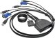 Przełącznik Eaton Tripp Lite series 2-Port USB/VGA Cable KVM Switch with Cables and USB Peripheral Sharing - KVM-/USB-Switch - 2 x KVM / USB - 1 lokalny użytkownik - Desktop 1