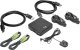 Przełącznik Eaton Eaton Tripp Lite series 2-Port DisplayPort 1.2 KVM Switch USB Sharing 4K x2K 3840 x 2160 - KVM-/Audio-/USB-Switch - 2 x KVM/Audio/USB - 1 lokaler Benutzer - Desktop 3