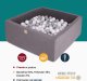MeowBaby MeowBaby Kwadratowy Suchy Basen dla Dziecka 110x1 3