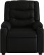 vidaXL Rozkładany fotel masujący, elektryczny, czarny, sztuczna skóra 9