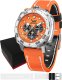 Zegarek Vostok Europe Zegarek męski VK67-650A723 pomarańczowy 1