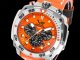 Zegarek Vostok Europe Zegarek męski VK67-650A723 pomarańczowy 7