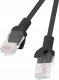 Lanberg Kabel LAN Patchcord UTP RJ45 kat.6 czarny 0,50m HQ 1