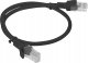 Lanberg Kabel LAN Patchcord UTP RJ45 kat.6 czarny 0,50m HQ 3