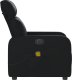 vidaXL Rozkładany fotel masujący, elektryczny, czarny, sztuczna skóra 10