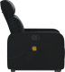 vidaXL Podnoszony fotel masujący, rozkładany, czarny 9