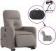 vidaXL Podnoszony fotel masujący, elektryczny, rozkładany, kolor taupe 5