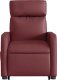 vidaXL Rozkładany fotel pionizujący z masażem, elektryczny, bordowy 8