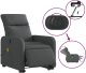 vidaXL Podnoszony fotel masujący, elektryczny, rozkładany, ciemnoszary 6
