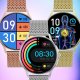 Smartwatch Enter ZEGAREK SMARTWATCH DAMSKI ENTER CANDICE POLSKIE MENU ROZMOWY CND.08.E.111.11.11 SREBRNY MESH 5