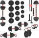 HMS ‎Hantel SGN120 Pro Set bitumiczny 2 x 10 kg 1