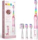 Szczoteczka Seago SG-977 Różowa + 3 końcówki 1