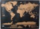 Verk Mapa świata zdrapka dla podróżnika 82 x 59 cm Mapa świata zdrapka dla podróżnika 82 x 59 cm 1