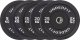UnderFit Obciążenie olimpijskie bumper Black UNDERFIT 20 kg 2
