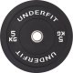 UnderFit Obciążenie olimpijskie bumper Black UNDERFIT 5 kg 1