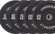 UnderFit Obciążenie olimpijskie bumper Black UNDERFIT 10 kg 3