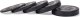UnderFit Obciążenie olimpijskie bumper Black UNDERFIT 10 kg 4