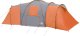 Namiot turystyczny vidaXL Namiot rodzinny, 12-os., szaro-pomarańczowy, wodoszczelny 5