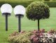 Verk 4x lampa solarna ogrodowa kula biała wbijana 10 cm 4x lampa solarna ogrodowa kula biała wbijana 10 cm 6