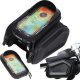 Verk Torba rowerowa sakwa na ramę roweru etui na telefon rower wodoszczelna Torba rowerowa sakwa na ramę roweru etui na telefon rower wodoszczelna 1
