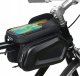 Verk Torba rowerowa sakwa na ramę roweru etui na telefon rower wodoszczelna Torba rowerowa sakwa na ramę roweru etui na telefon rower wodoszczelna 8