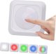 Lampka biurkowa Verk Lampka bezprzewodowa lampa nocna lampki rgb led pilot na baterie 2 sztuki Lampka bezprzewodowa lampa nocna lampki rgb led pilot na baterie 2 sztuki 2
