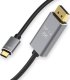 Kabel Verk Kabel przewód displayport usb typ-c 1.4 video audio usb-c 8k 4k 2k 1,8m Kabel przewód displayport usb typ-c 1.4 video audio usb-c 8k 4k 2k 1,8m 2