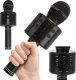 Mikrofon Verk Mikrofon bezprzewodowy bluetooth głośnik karaoke modulator głosu okrągły Mikrofon bezprzewodowy bluetooth głośnik karaoke modulator głosu okrągły 1