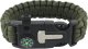 Verk Bransoletka survival opaska 5w1 kompas krzesiwo linka nóż linka paracord Bransoletka survival opaska 5w1 kompas krzesiwo linka nóż linka paracord 2