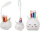 Lampka biurkowa Verk Lampka nocna dla dzieci led usb organizer stojak telefon do czytania nauki Lampka nocna dla dzieci led usb organizer stojak telefon do czytania nauki 2