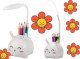 Lampka biurkowa Verk Lampka nocna dla dzieci led usb organizer stojak telefon do czytania nauki Lampka nocna dla dzieci led usb organizer stojak telefon do czytania nauki 7