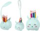 Lampka biurkowa Verk Lampka nocna dla dzieci led usb organizer stojak telefon do czytania nauki Lampka nocna dla dzieci led usb organizer stojak telefon do czytania nauki 2