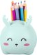 Lampka biurkowa Verk Lampka nocna dla dzieci led usb organizer stojak telefon do czytania nauki Lampka nocna dla dzieci led usb organizer stojak telefon do czytania nauki 5