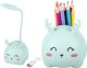 Lampka biurkowa Verk Lampka nocna dla dzieci led usb organizer stojak telefon do czytania nauki Lampka nocna dla dzieci led usb organizer stojak telefon do czytania nauki 8