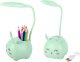 Lampka biurkowa Verk Lampka nocna dla dzieci led usb organizer stojak telefon do czytania nauki Lampka nocna dla dzieci led usb organizer stojak telefon do czytania nauki 1