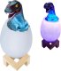Lampka biurkowa Verk Lampka nocna dinozaur tyranosaur jajko rgb led jajo świecące dla dzieci Lampka nocna dinozaur tyranosaur jajko rgb led jajo świecące dla dzieci 1
