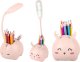 Lampka biurkowa Verk Lampka nocna dla dzieci led usb organizer stojak telefon do czytania nauki Lampka nocna dla dzieci led usb organizer stojak telefon do czytania nauki 2