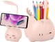 Lampka biurkowa Verk Lampka nocna dla dzieci led usb organizer stojak telefon do czytania nauki Lampka nocna dla dzieci led usb organizer stojak telefon do czytania nauki 3
