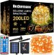 Dekoracja świąteczna Heckermann Lampki Solarne Heckermann Vct-Slc-21 200Led Warm 1
