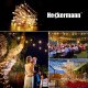 Dekoracja świąteczna Heckermann Lampki Solarne Heckermann Vct-Slc-21 200Led Warm 5