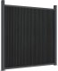 vidaXL Panel ogrodzeniowy, szary, 353x186 cm, WPC 4