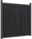 vidaXL Panel ogrodzeniowy, szary, 353x186 cm, WPC 7