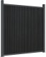 vidaXL Panel ogrodzeniowy, szary, 699x186 cm, WPC 3