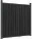 vidaXL Panel ogrodzeniowy, szary, 699x186 cm, WPC 6