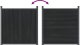 vidaXL Panel ogrodzeniowy, szary, 699x186 cm, WPC 7