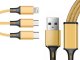 Verk Kabel usb 3w1 do telefonu przewód lightning iphone micro usb type-c 1,2m Kabel usb 3w1 do telefonu przewód lightning iphone micro usb type-c 1,2m 6