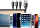Kabel USB Verk USB-A - USB-C + microUSB + Lightning 1.2 m Czarny 5