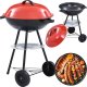 Verk Grill węglowy brykietowy ogrodowy kółka pokrywa okrągły zamykany przenośny Grill węglowy brykietowy ogrodowy kółka pokrywa okrągły zamykany przenośny 1